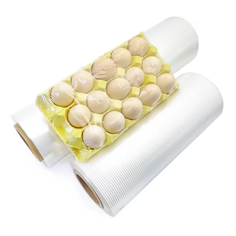 Customized Food Grade Micro Perforated Bread Wrap Bag Sandwich Bag POF Polyolefin Heat Shrink Film for Packaging Egg