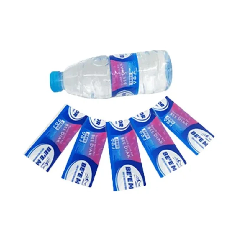 Customized Printing Labels Mineral Water Plastic Bottle Heat Steam Shrink Sleeve PVC Labels