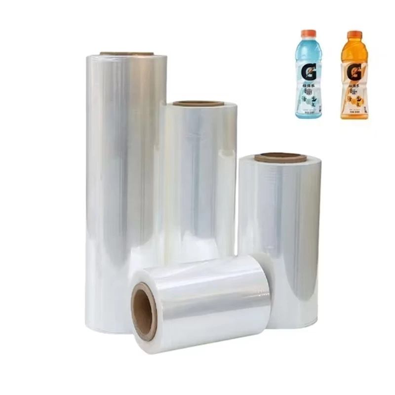 High Quality Plastic PETG Heat Wrap Shrink Sleeve Label Film for Drink Bottles Beverage