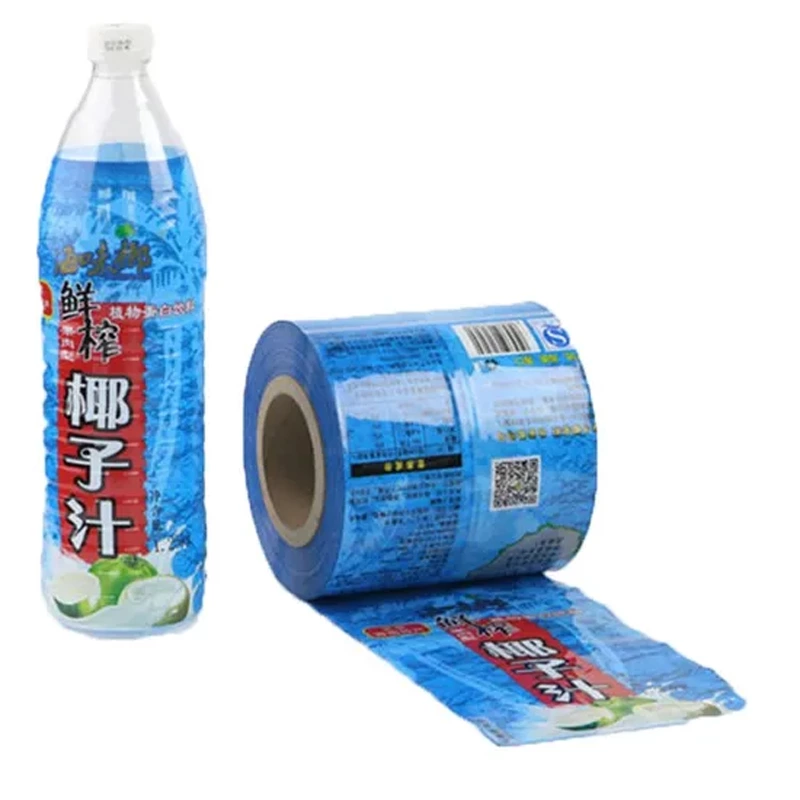 Pet Custom Heat Shrink Bottled Beverage Labels/Packaging-Labels/Water Bottle Plastic Shrink Sleeves Packaging Label/PVC Shrinkage Sleeve on Roll